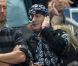 Francis Lalanne, pirate habité et supporter de l'équipe de France le 12 septembre 2012 à Saint-Denis au Stade de France