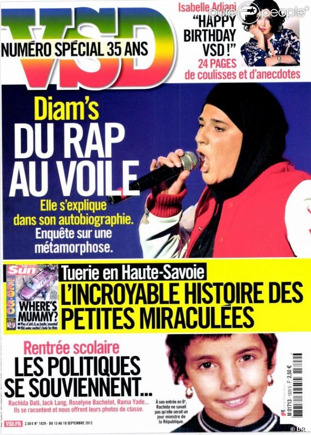 VSD (en kiosques le 13 septembre 2012)