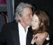 Alain Delon et Roxane Durán à la première de la pièce  Anne Frank  au Théâtre Rive Gauche à Paris, le 11 septembre 2012.