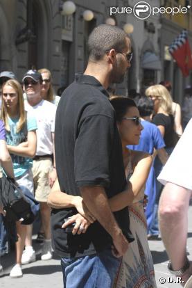 Eva Longoria et Tony parker amoureux à Florence