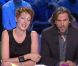 Natacha Polony et Aymeric Caron dans  On n'est pas couché , le samedi 15 septembre sur France 2.