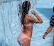Candice Swanepoel sexy en bikini lors d'un shooting Victoria's Secret. Miami septembre 2012