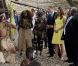  Le prince William et son épouse Kate ont visité un village culturel où les attendaient danses, chants et musiques traditionnels et ont été reçus par des guerriers et femmes en habits traditionnels à Honiara dans les Iles Salomon le 17 septembre 2012 