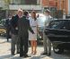 Visite du musée national de sculpture du Brésil de São Paulo, dit MUBE, le 18 septembre 2012. La princesse Mary et le prince Frederik de Danemark étaient en visite officielle au Brésil du 16 au 21 septembre 2012