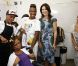La princesse Mary de Danemark dans une favela de Rio de Janeiro le 18 septembre 2012, en visite au Brésil.