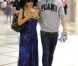 Paris Hilton arrive à l'aéroport LAX de Los Angeles, en compagnie de son boyfriend, le vendredi 21 septembre 2012.