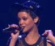 Rihanna interprète Cockiness sur la scène du MGM Grand Garden Arena lors de l'iHeartRadio Music Festival. Las Vegas, le 21 septembre 2012.