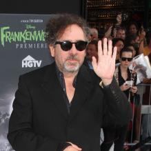 Tim Burton à l'avant-première de son film <em>Frankenweenie</em>, à Los Angeles, le 24 septembre 2012.
