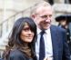 Salma Hayek et Francois-Henri Pinault - People a la sortie du defile Balenciaga lors de la Collection pret-a-porter printemps-ete 2013 a Paris le 27 septembre 2012.  People leaving Balenciaga fashion show Spring Summer 2013 ready-to-wear in Paris, France on September 27, 2012.27/09/2012 - PARIS