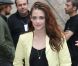 Kristen Stewart à l'issue du défile Balenciaga printemps-été 2013 à Paris. Le 27 septembre 2012.