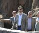 Le prince Felipe et la princesse Letizia d'Espagne en visite sur l'île de La Gomera, dans les Canaries, le 27 septembre 2012 à l'occasion de la Journée mondiale du tourisme.