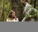 Le prince Felipe et la princesse Letizia d'Espagne en visite au Parc national de Garanojay sur l'île de La Gomera, dans les Canaries, le 27 septembre 2012 à l'occasion de la Journée mondiale du tourisme.