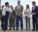 La princesse Letizia et le prince Felipe d'Espagne en déplacement sur l'île de La Gomera, dans les Canaries, le 27 septembre 2012 à l'occasion de la Journée mondiale du tourisme.
