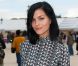 Leigh Lezark arrive au jardin des Tuileries pour assister au défilé Viktor &amp; Rolf printemps-été 2013. Paris, le 29 septembre 2012.