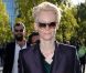 Tilda Swinton arrive à Bercy pour assister au défilé printemps-été 2013 d'Haider Ackermann. Paris, le 29 septembre 2012.