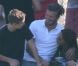 Exclusif - David et Victoria Beckham, détendus avec leur fils Brooklyn à Los Angeles. Le 23 septembre 2012.