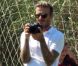 Exclusif - Appareil photo en main, David Beckham joue les paparazzi et se charge d'immortaliser ses fils Romeo et Cruz pendant leur match de foot. Los Angeles, le 23 septembre 2012.