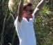 Exclusif - Appareil photo en main, David Beckham joue les paparazzi et se charge d'immortaliser ses fils Romeo et Cruz pendant leur match de foot. Los Angeles, le 23 septembre 2012.