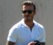Exclusif - Appareil photo en main, David Beckham joue les paparazzi et se charge d'immortaliser ses fils Romeo et Cruz pendant leur match de foot. Los Angeles, le 23 septembre 2012.