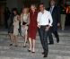 La princesse Charlene de Monaco avec le directeur artistique Albert Kriemler après le défilé Akris printemps/été 2013 lors de la Fashion Week de Paris, le 30 septembre 2012 au Palais de Chaillot