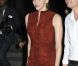 La princesse Charlene de Monaco à Paris le 30 septembre 2012 avec le directeur artistique Albert Kriemler à l'occasion du défilé Akris lors de la Fashion Week.