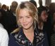 Virginie Efira au défilé Printemps-Été John Galliano à La Cité de la Mode et du Design à Paris, le 30 septembre 2012.