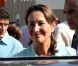 Ségolène Royal assistait à l'université d'été d'Europe Ecologie - Les Verts à Poitiers, le 22 août 2012.