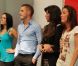  Les Ch'tis débarquent à Mykonos  au Salon de l'automobile le 4 octobre 2012.