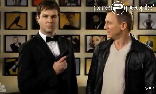Daniel Craig dans  Saturday Night Live , le samedi 6 octobre 2012. - photos Purepeople