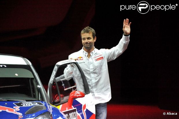 Sébastien Loeb à Paris, le 27 septembre 2012.