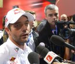 Sébastien Loeb à Paris, le 27 septembre 2012.