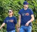 Mila Kunis et Ashton Kutcher, amoureux et fiers supporters new-yorkais des Chicago Bears. New York, le 23 septembre 2012.