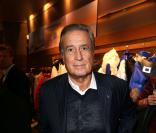 Charles Villeneuve au vernissage de l'exposition D'un pôle à l'autre à Paris, le 1er octobre 2012.