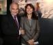 Alain Terzian et Anne Marcassus au vernissage de l'exposition D'un pôle à l'autre à Paris, le 1er octobre 2012.