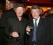 Philippe Poupon et Jean-Louis Borloo au vernissage de l'exposition D'un pôle à l'autre à Paris, le 1er octobre 2012.