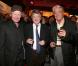 Philippe Poupon, Jean-Louis Borloo et Pierre Cornette de Saint-Cyr au vernissage de l'exposition D'un pôle à l'autre à Paris, le 1er octobre 2012.