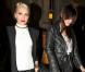 Gwen Stefani, très en beauté, quitte son hôtel avec sa belle fille Daisy Lowe. Les deux femmes se dirigent vers le restaurant Hakkasan dans le quartier de Mayfair. Londres, le 28 septembre 2012.