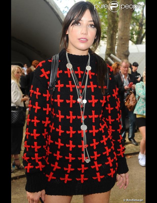 Daisy Lowe en septembre 2012 à la Fashion Week de Londres