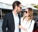 Kate Bosworth arrive à Sydney pour effectuer ses premiers pas d'ambassadrice beauté pour SK-II, soutenue par son fiancé Michael Polish. Le 10 octobre 2012.