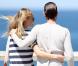 Kate Bosworth et Michael Polish, deux touristes amoureux sur la promenade Bondi to Bronte à Sydney. Le 10 octobre 2012.