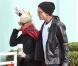 Gwen Stefani et Gavin Rossdale se balade dans les rues de Studio City, un Starbucks à la main. Le 11 octobre 2012.