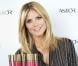 Heidi Klum, ambassadrice et consultante artistique d'Astor, présente le nouveau gloss de la marque à Berlin. Le 16 octobre 2012.