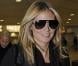 Heidi Klum arrive à l'aéroport d'Heathrow à Londres. Le 16 Octobre 2012.