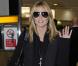 Heidi Klum arrive à l'aéroport d'Heathrow à Londres. Le 16 Octobre 2012.