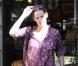 Jennifer Garner au naturel et ses filles Violet et Seraphina à Los Angeles, le 17 octobre 2012