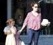 Jennifer Garner et ses filles Violet et Seraphina à Los Angeles, le 17 octobre 2012