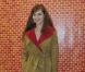 L'actrice Louise Bourgoin au vernissage de la FIAC au Grand Palais, le 17 octobre 2012.
