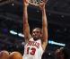 Joakim Noah au United Center de Chicago le 16 avril 2012