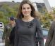La princesse Letizia d'Espagne assiste à la fermeture du congrès militaire d'infirmerie à Tolède en Espagne, le 19 Octobre 2012.