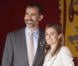 Le Prince Felipe et la Princesse Letizia d'Espagne pour la journàe de la Croix Rouge à Madrid le 10 octobre 2012.